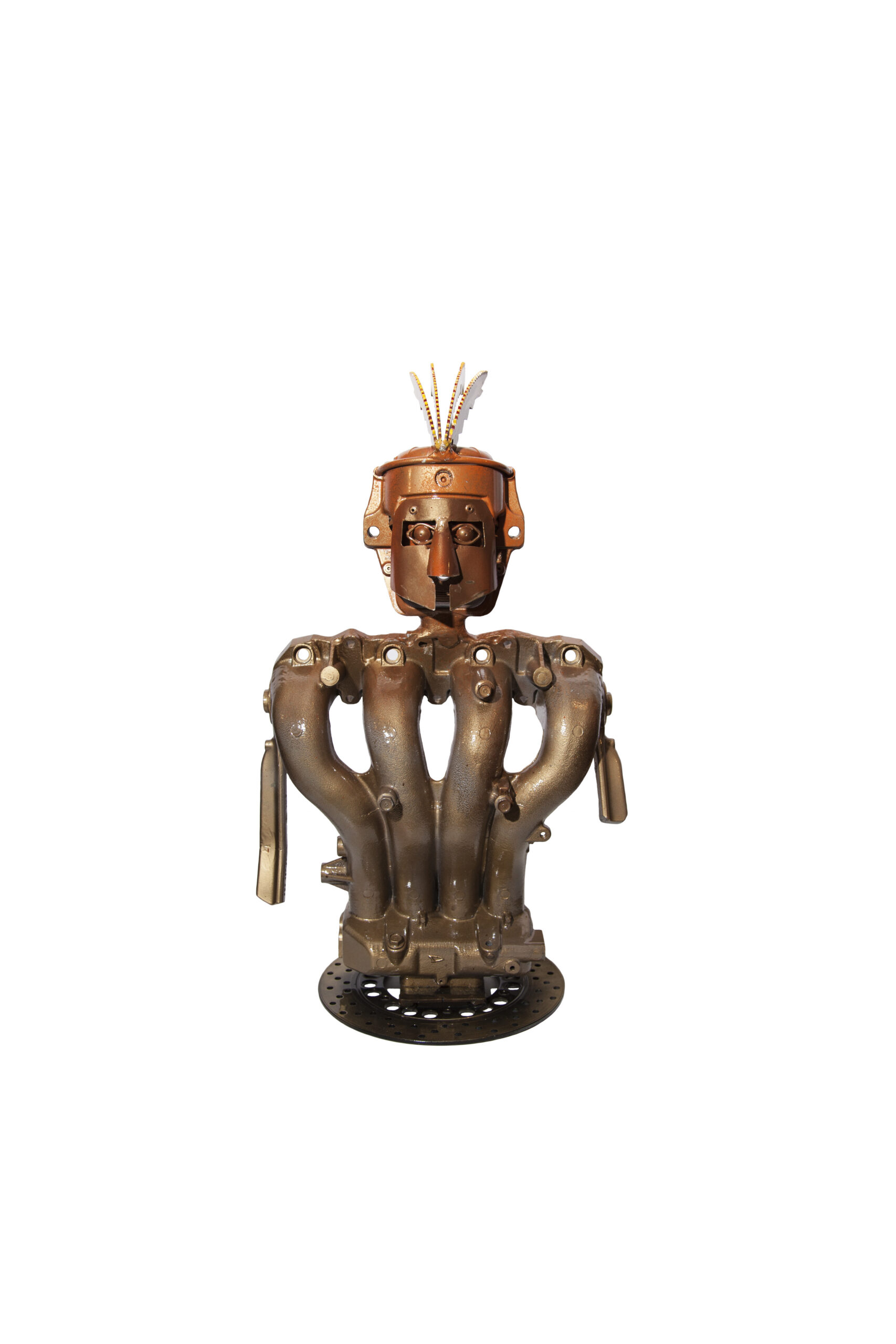 Sculture mitologiche e robot